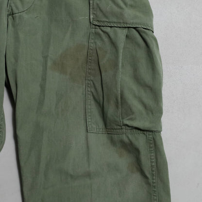 U.S.ARMY JUNGLE FATIGUE PANTS 2ND TYPE (MEDIUM-REGULAR/GOOD USED CONDITION)