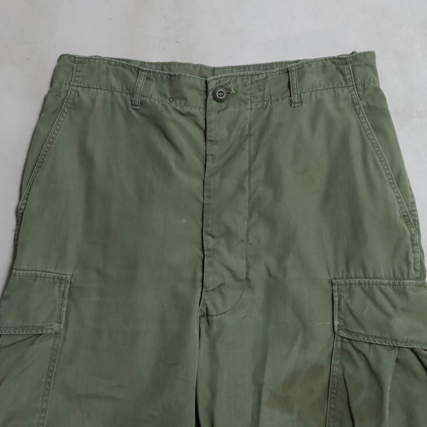 U.S.ARMY JUNGLE FATIGUE PANTS 2ND TYPE (MEDIUM-REGULAR/GOOD USED CONDITION)