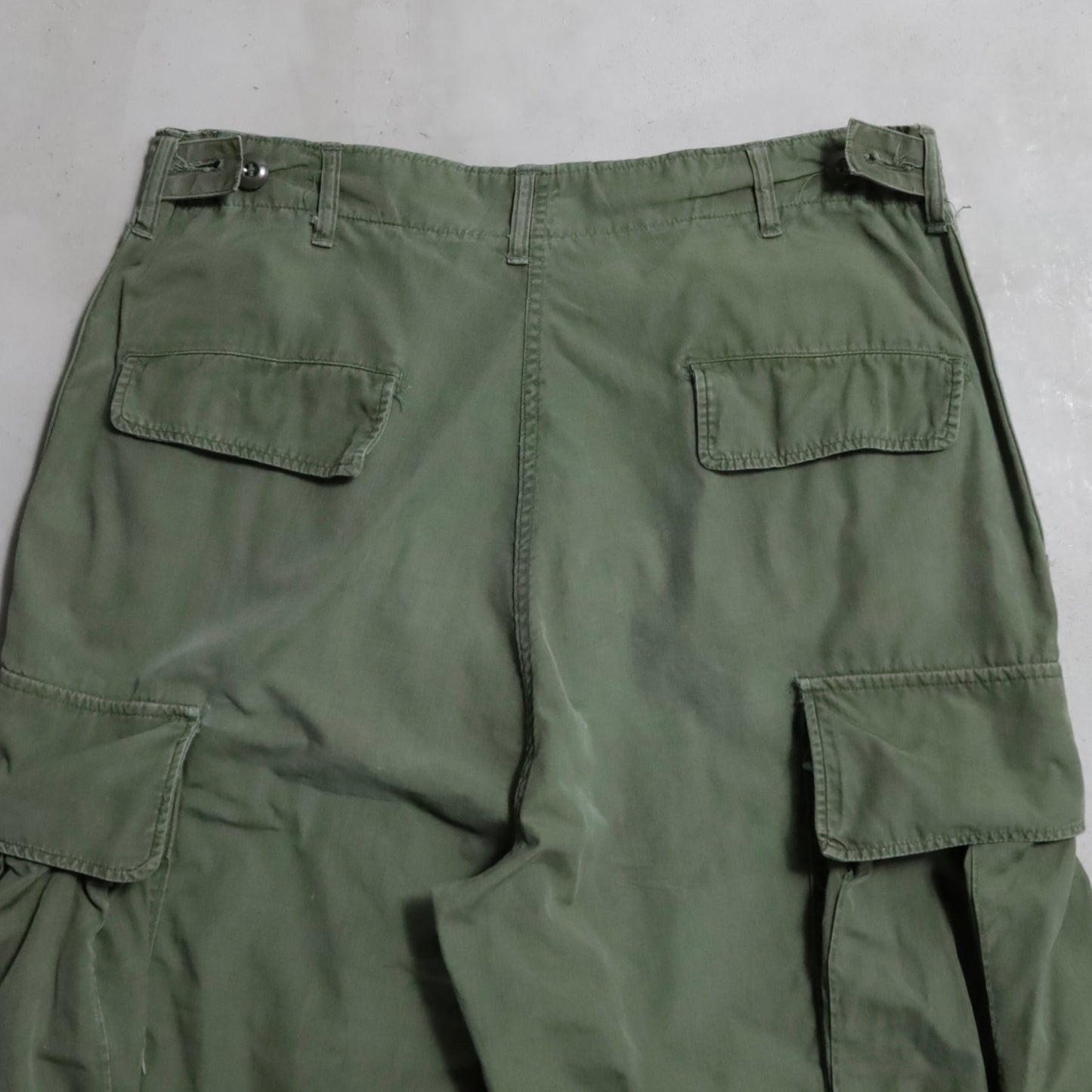 U.S.ARMY JUNGLE FATIGUE PANTS 2ND TYPE (MEDIUM-REGULAR/GOOD USED CONDITION)