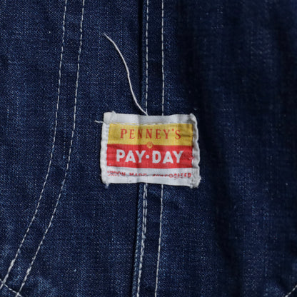 PAYDAY DENIM COVERALL (DARK COLOR/GOOD CONDITION)