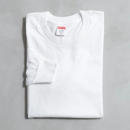 DEAD STOCK SUPREME L/S T-SHIRT (BLANK TEE)