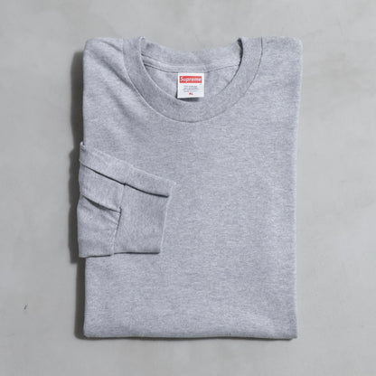 DEAD STOCK SUPREME L/S T-SHIRT (BLANK TEE)