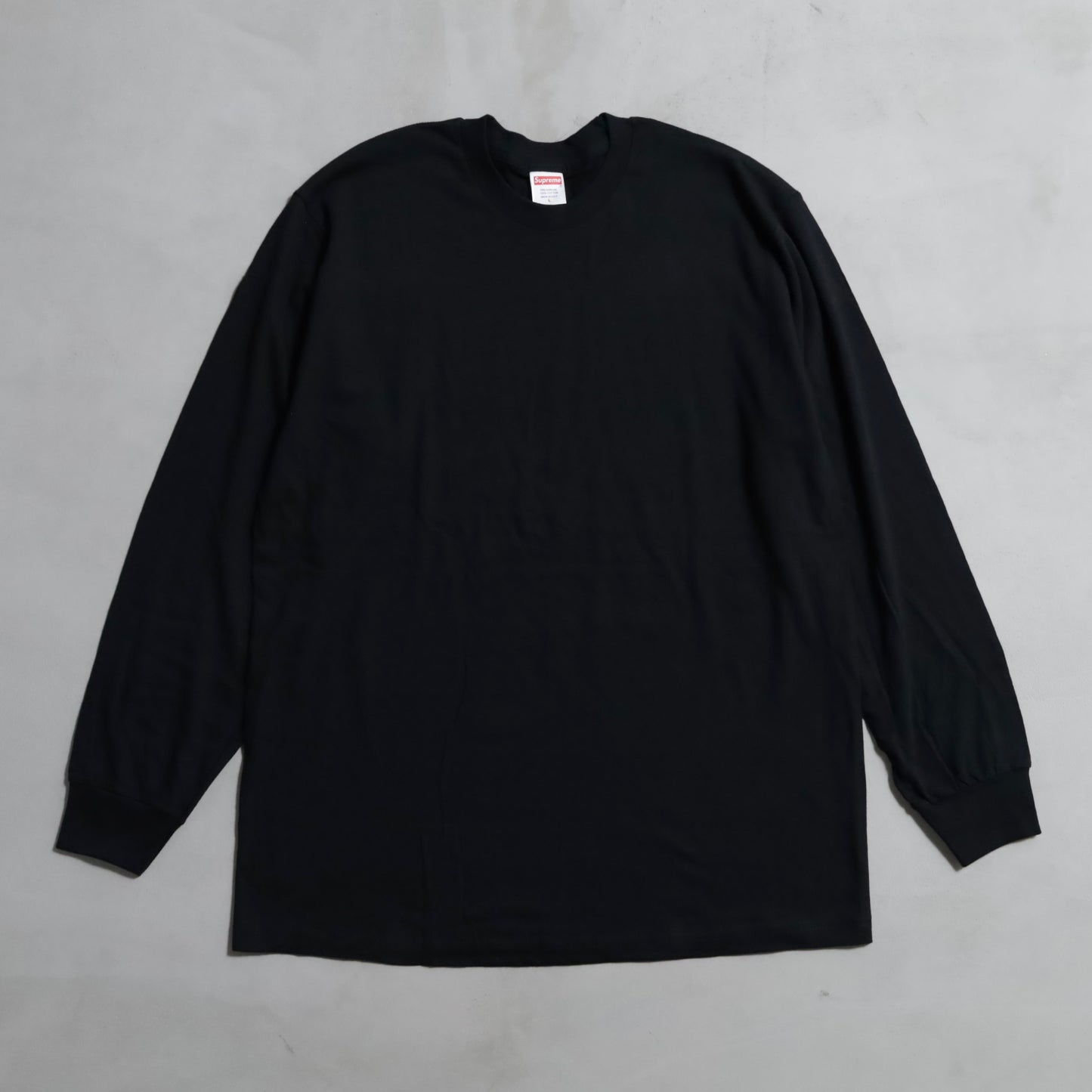 DEAD STOCK SUPREME L/S T-SHIRT (BLANK TEE)