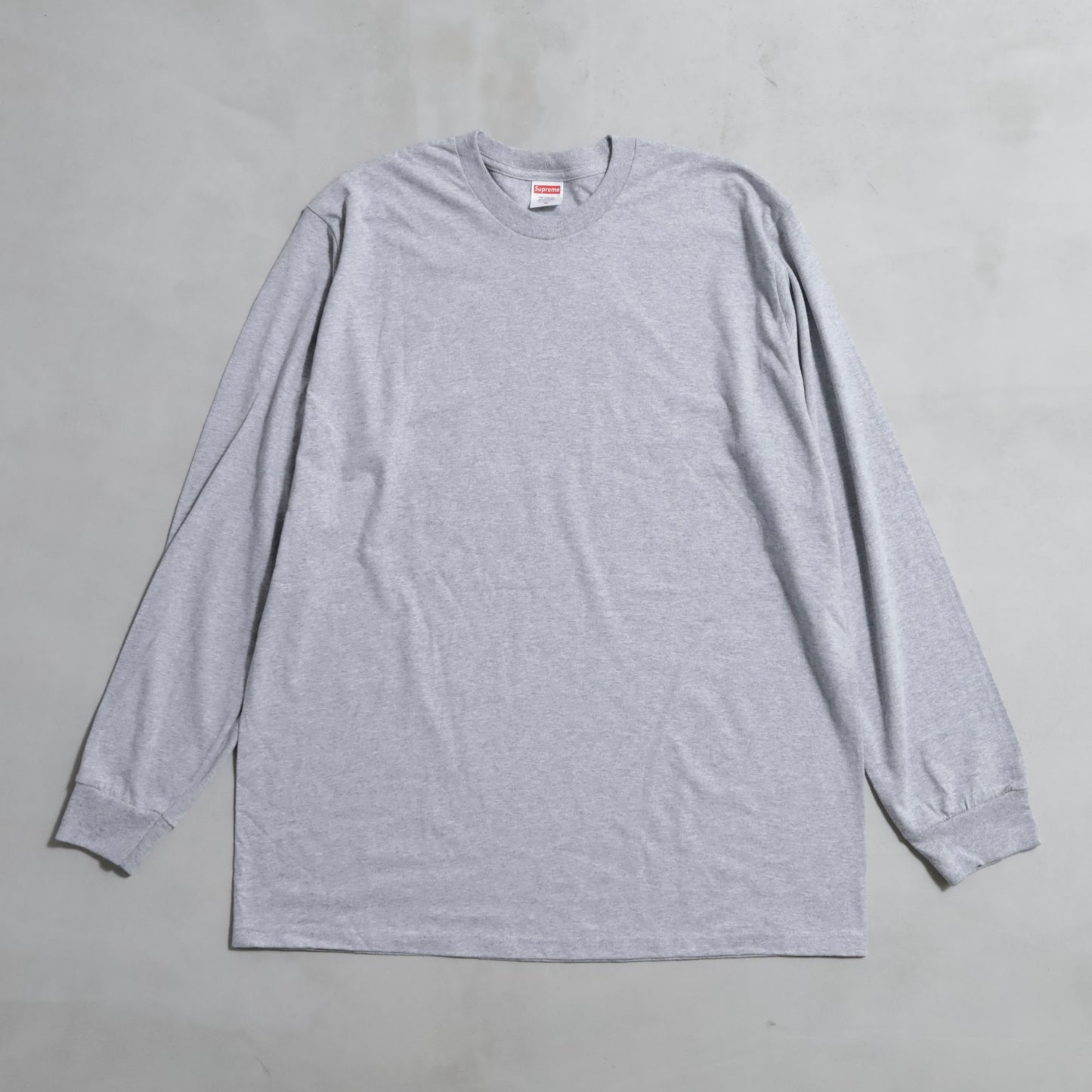 DEAD STOCK SUPREME L/S T-SHIRT (BLANK TEE)