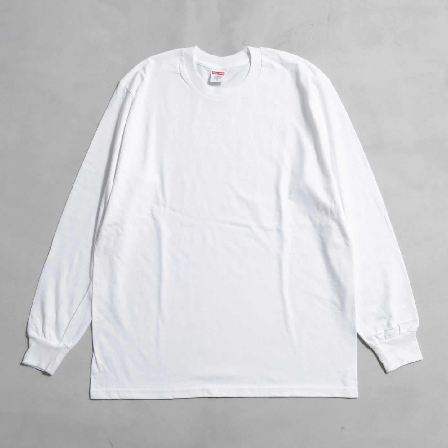 DEAD STOCK SUPREME L/S T-SHIRT (BLANK TEE)