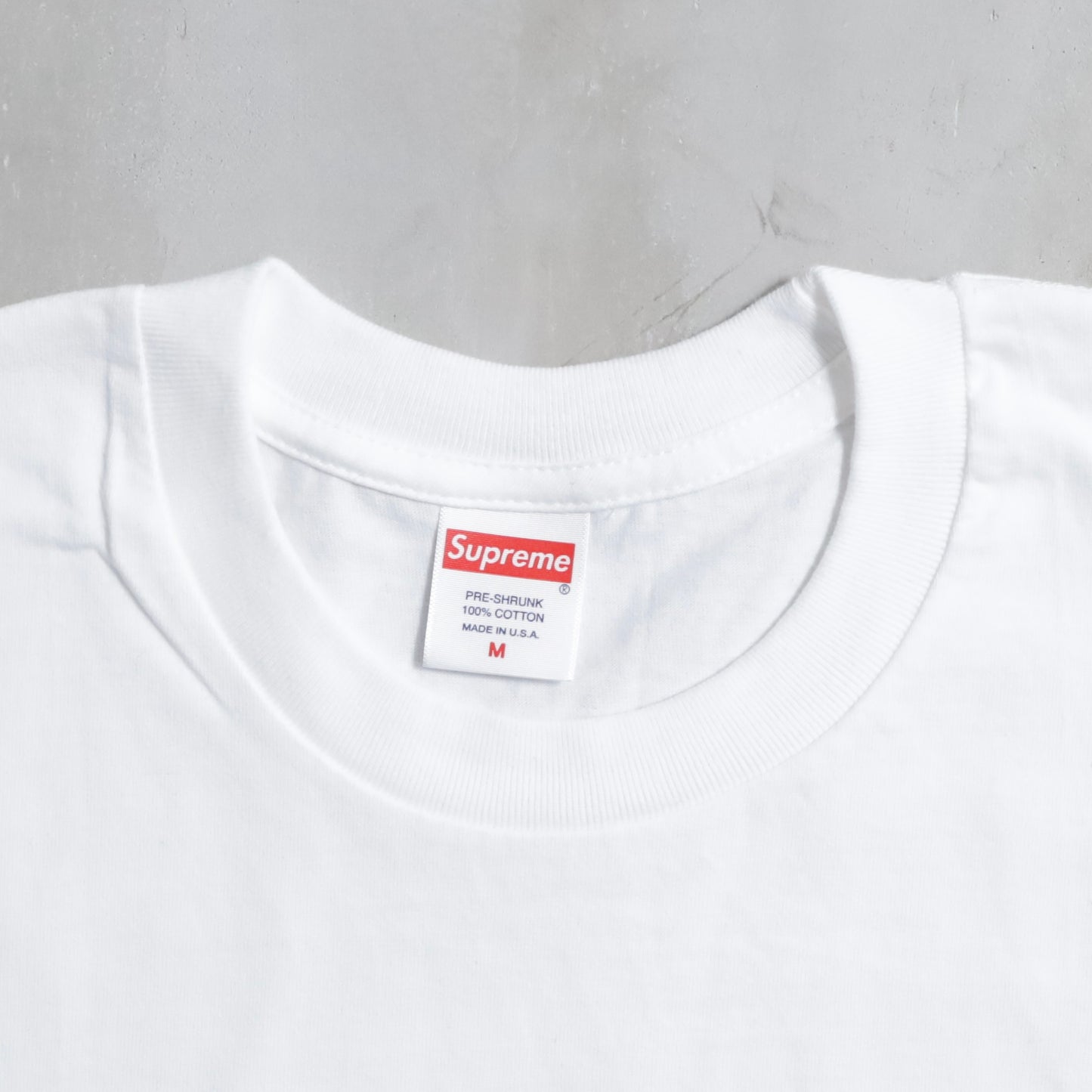 DEAD STOCK SUPREME L/S T-SHIRT (BLANK TEE)