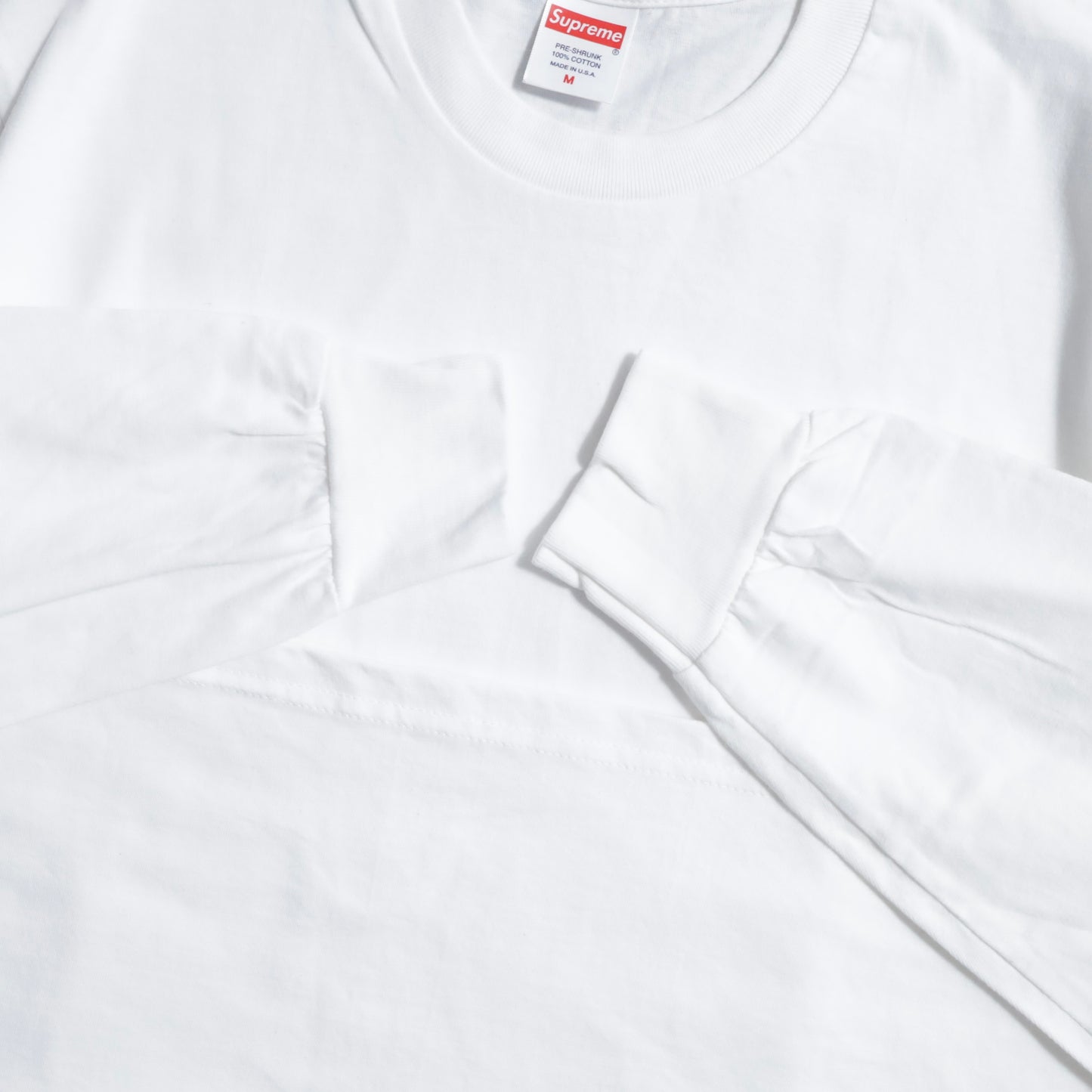 DEAD STOCK SUPREME L/S T-SHIRT (BLANK TEE)