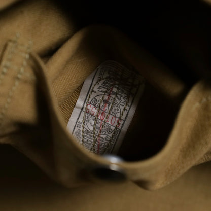 DEAD STOCK CAN'T BUSTE'M BROWN DUCK LOGER JACKET (SIZE 16)