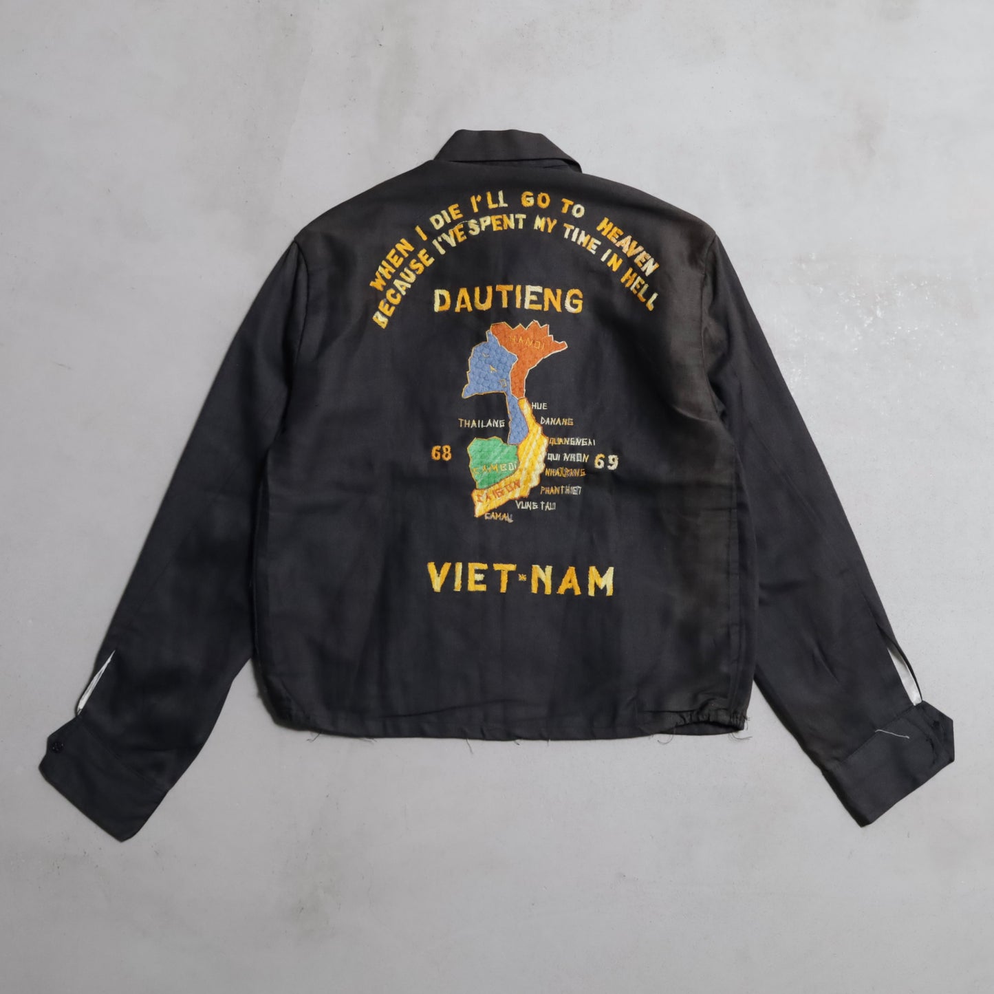 VIET-NAM SOUVENIR JACKET (1968-1969/VERY GOOD CONDITION)