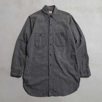 5BROTHER BLACK CHAMBRAY SHIRT (GOOD CONDITION)