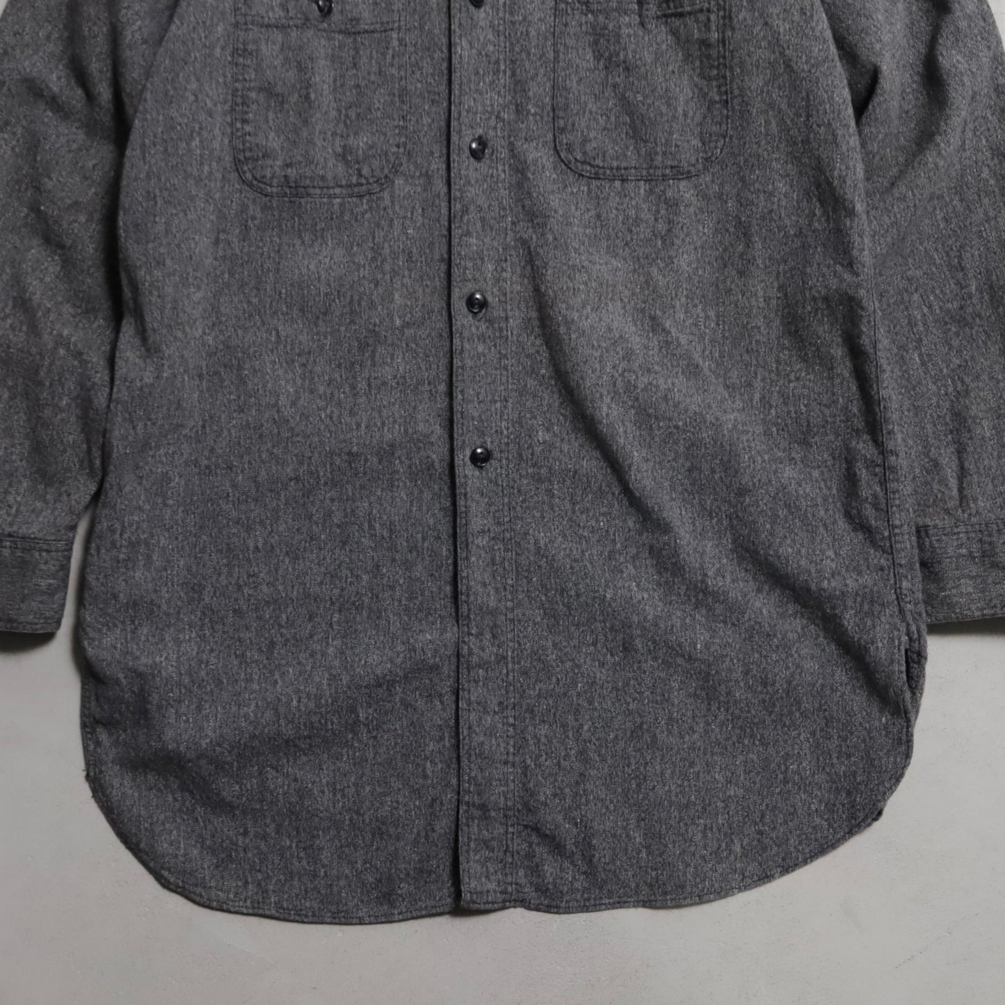 5BROTHER BLACK CHAMBRAY SHIRT (GOOD CONDITION)