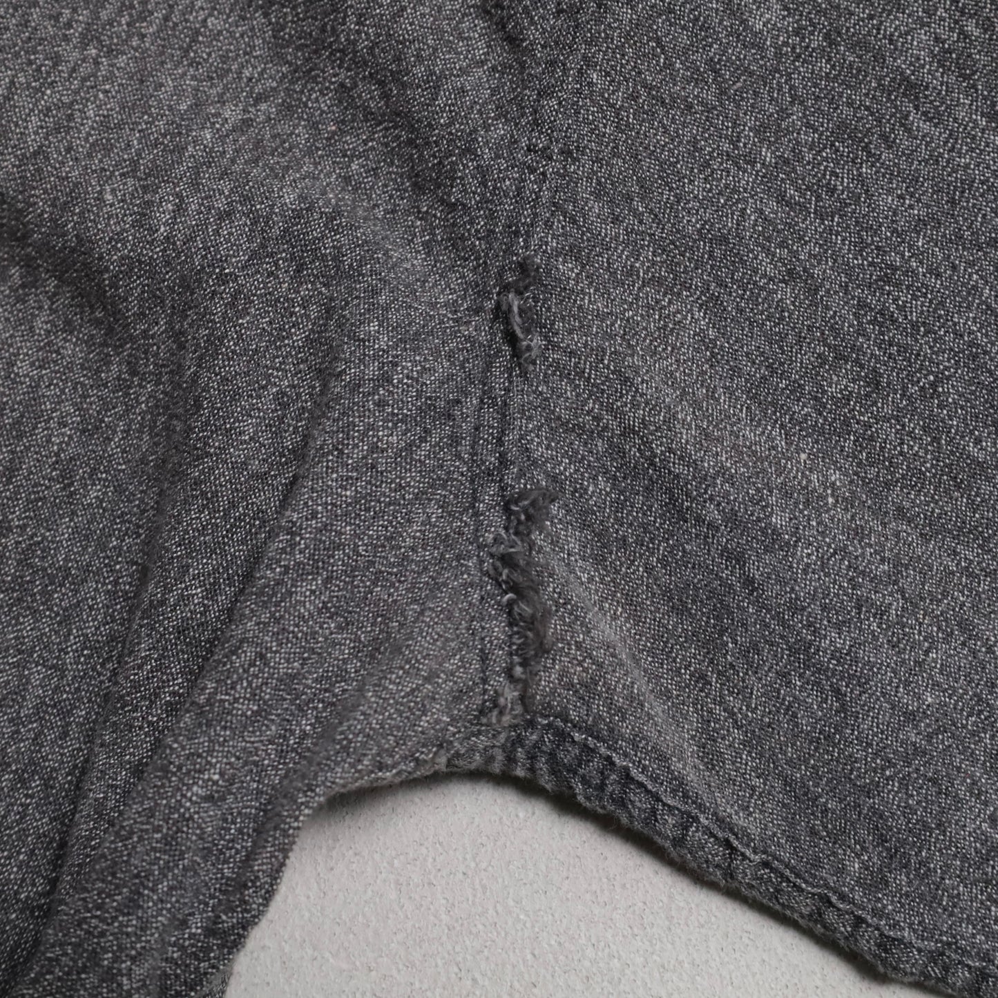 5BROTHER BLACK CHAMBRAY SHIRT (GOOD CONDITION)