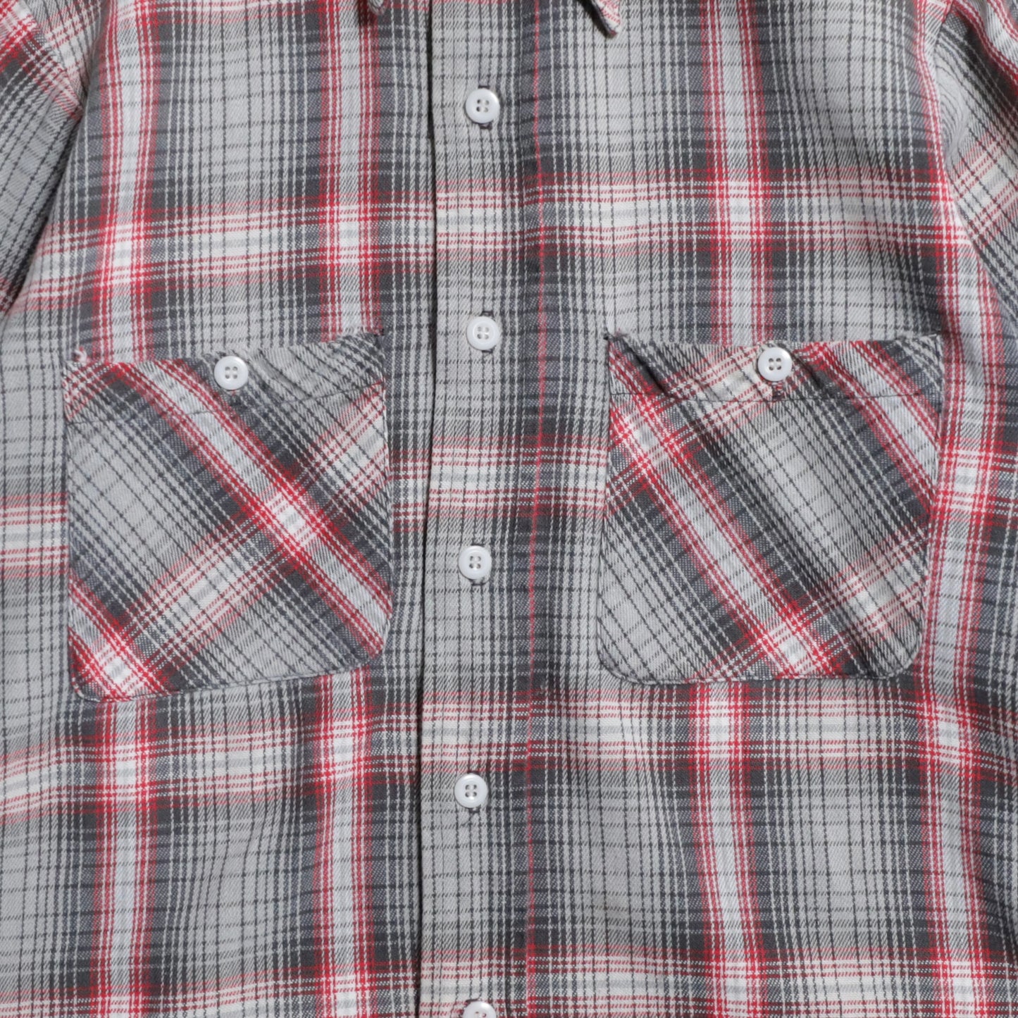 BIG YANK PLAID COTTON FLANNEL SHIRT (GOOD COLOR/GOOD CONDITION)