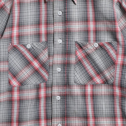 BIG YANK PLAID COTTON FLANNEL SHIRT (GOOD COLOR/GOOD CONDITION)