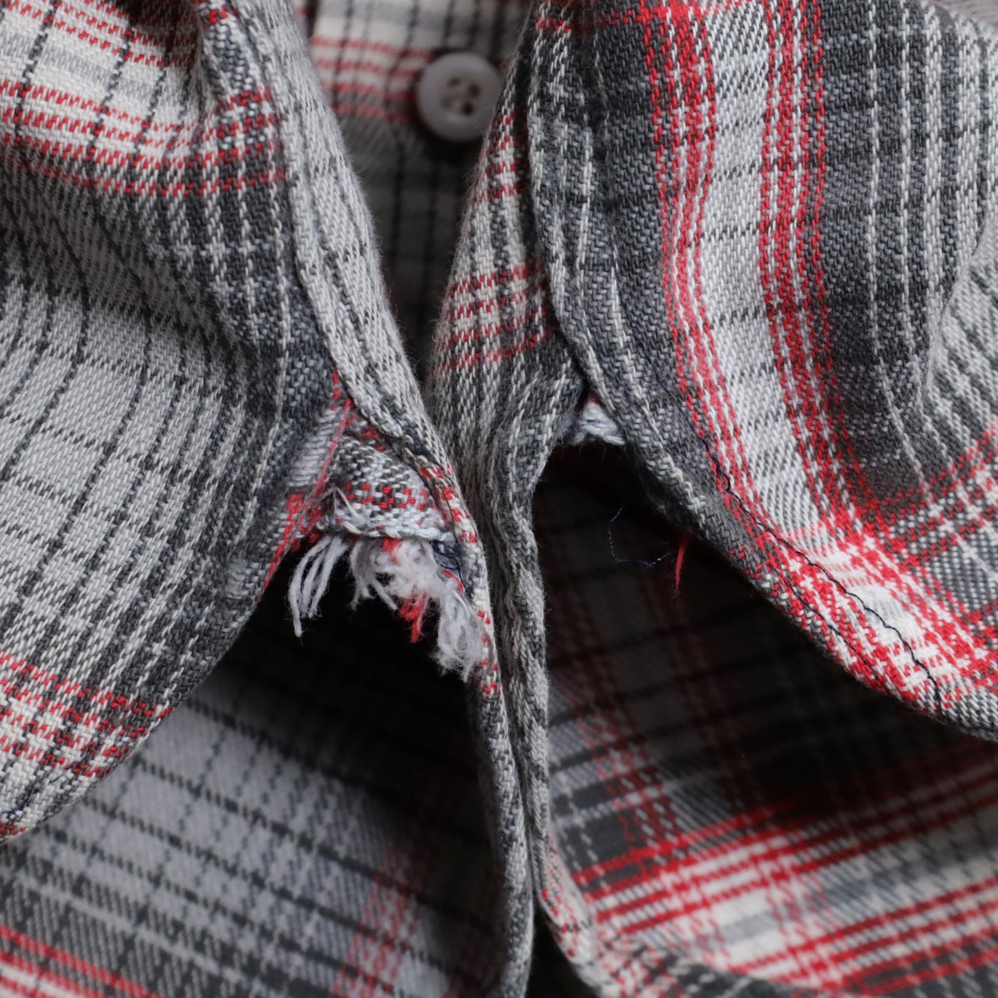 BIG YANK PLAID COTTON FLANNEL SHIRT (GOOD COLOR/GOOD CONDITION)