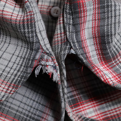BIG YANK PLAID COTTON FLANNEL SHIRT (GOOD COLOR/GOOD CONDITION)