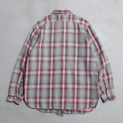 BIG YANK PLAID COTTON FLANNEL SHIRT (GOOD COLOR/GOOD CONDITION)