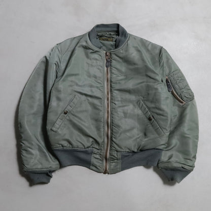 U.S.AIR FORCE MA-1 FLIGHT JACKET (SMALL/GOOD USED CONDITION)