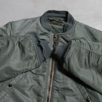 U.S.AIR FORCE MA-1 FLIGHT JACKET (SMALL/GOOD USED CONDITION)