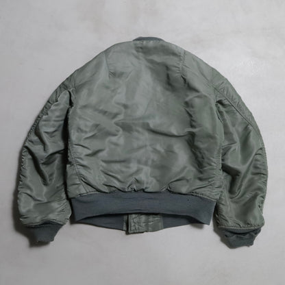 U.S.AIR FORCE MA-1 FLIGHT JACKET (SMALL/GOOD USED CONDITION)