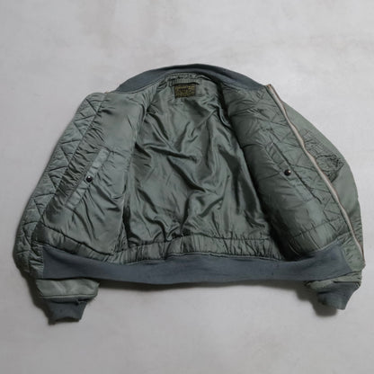 U.S.AIR FORCE MA-1 FLIGHT JACKET (SMALL/GOOD USED CONDITION)