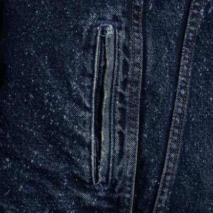 LEVI'S GALACTIC WASHED DENIM BOA JACKET (XLARGE/GOOD CONDITION)