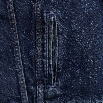 LEVI'S GALACTIC WASHED DENIM BOA JACKET (XLARGE/GOOD CONDITION)