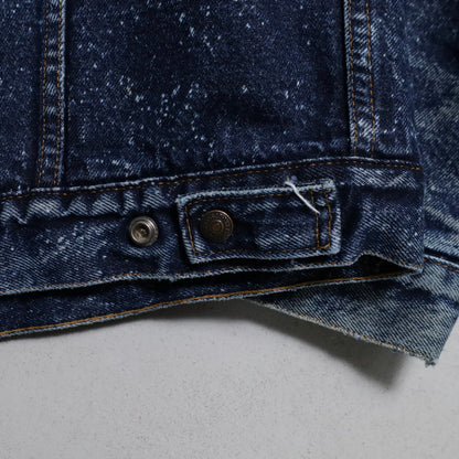 LEVI'S GALACTIC WASHED DENIM BOA JACKET (XLARGE/GOOD CONDITION)