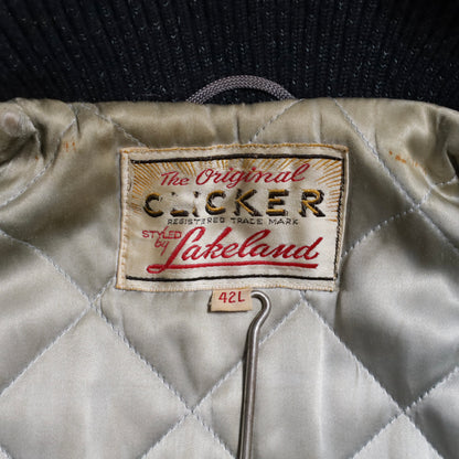LAKELAND CLICKER CAR CLUB JACKET (SIZE 42L/GOOD CONDITION)