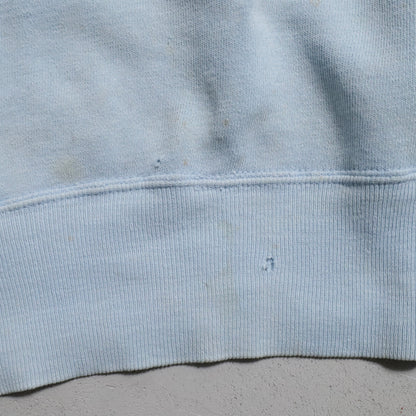 SNOW PATTERN HALF-ZIP SWEAT SHIRT (BIG SIZE/GOOD USED CONDITION)