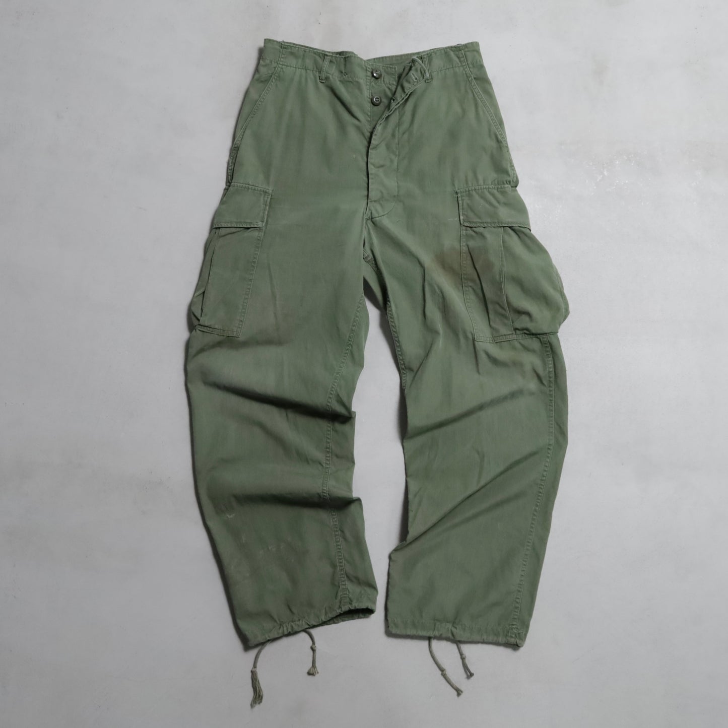 U.S.ARMY JUNGLE FATIGUE PANTS 2ND TYPE (MEDIUM-REGULAR/GOOD USED CONDITION)