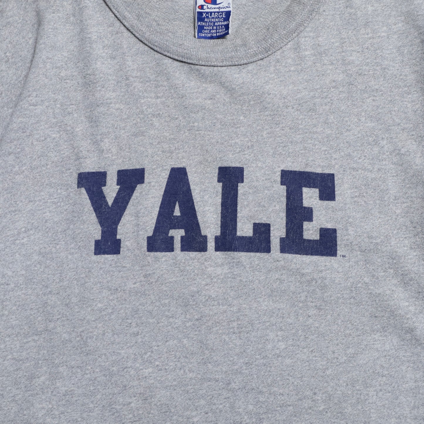 CHAMPION YALE T-SHIRT (XLARGE/GOOD CONDITION)