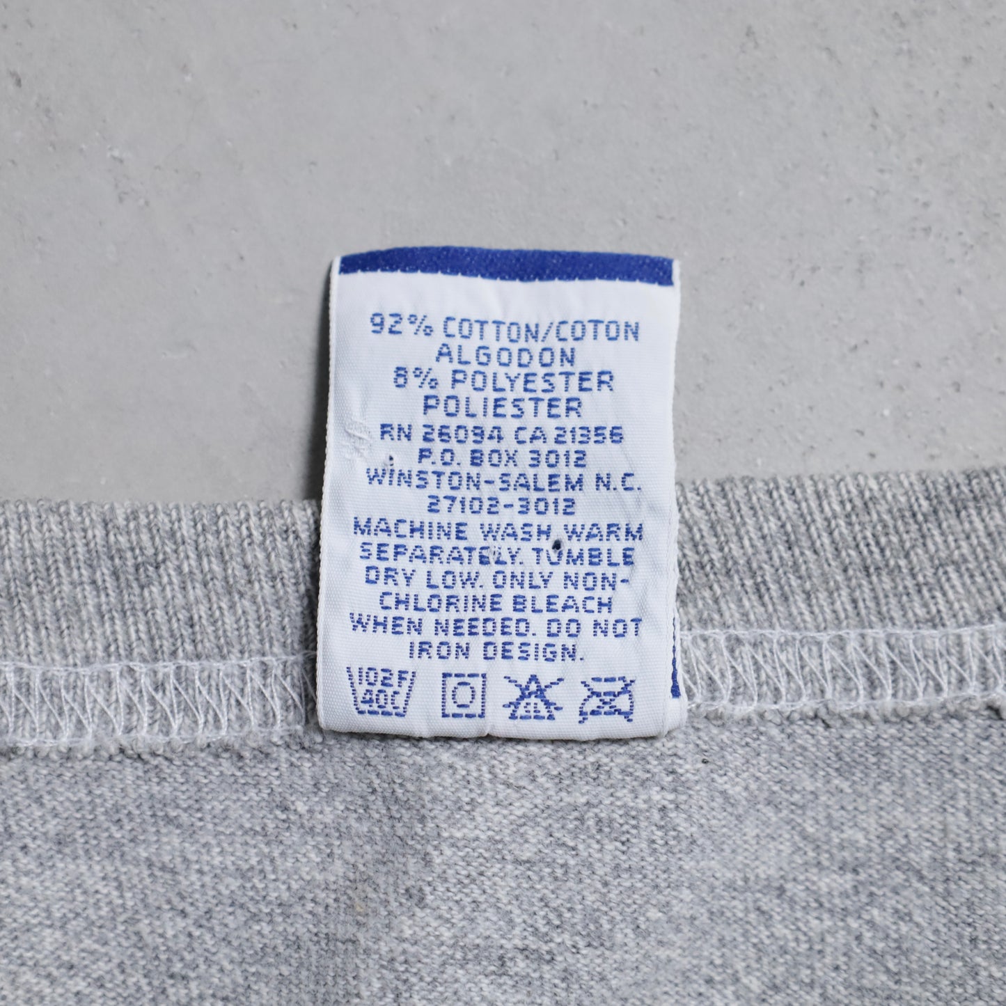 CHAMPION YALE T-SHIRT (XLARGE/GOOD CONDITION)