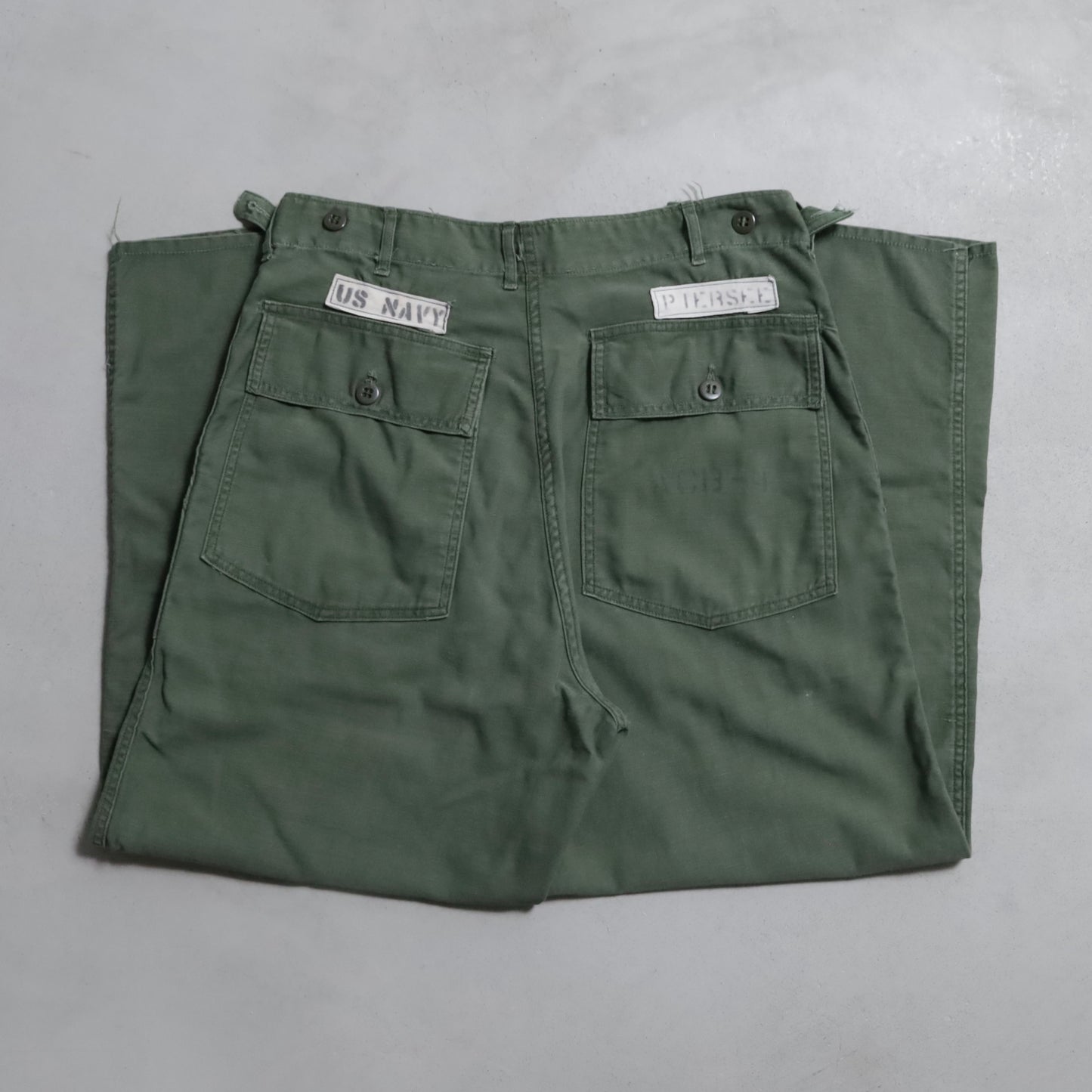U.S.NAVY UTILITY TROUSERS (GOOD CONDITION)