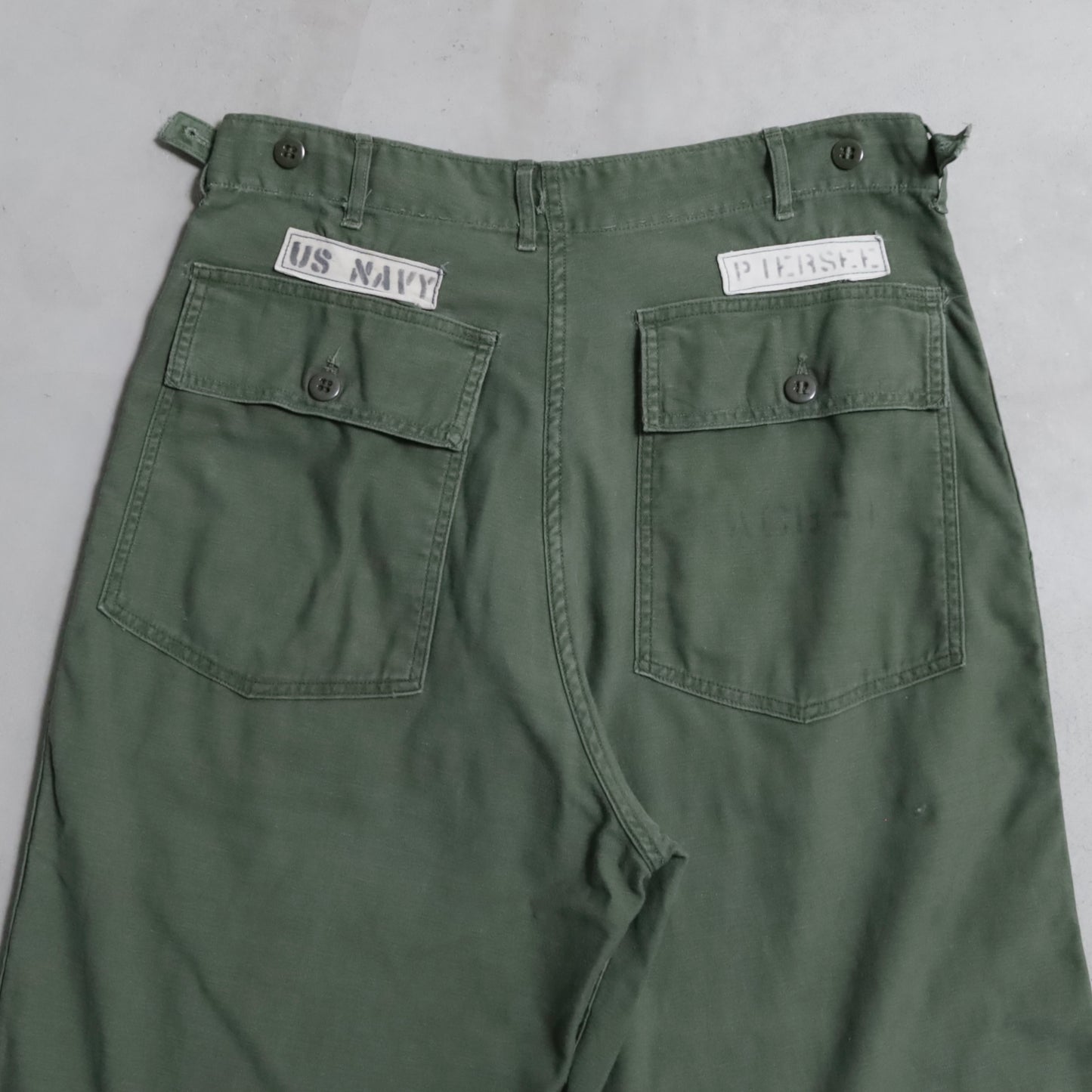 U.S.NAVY UTILITY TROUSERS (GOOD CONDITION)
