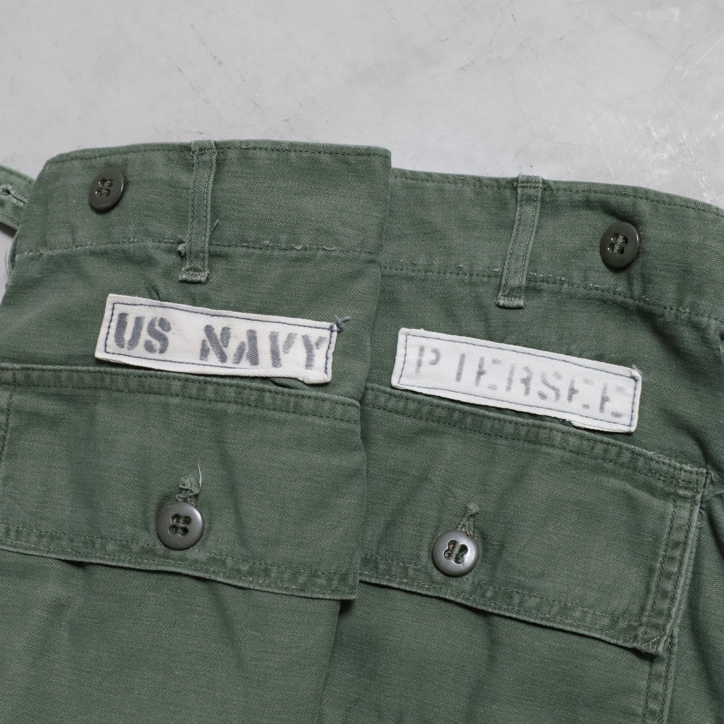 U.S.NAVY UTILITY TROUSERS (GOOD CONDITION)