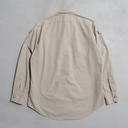 ABERCROMBIE&FITCH SAFARI JACKE WITH GUN FLAP (LARGE/GOOD CONDITION)