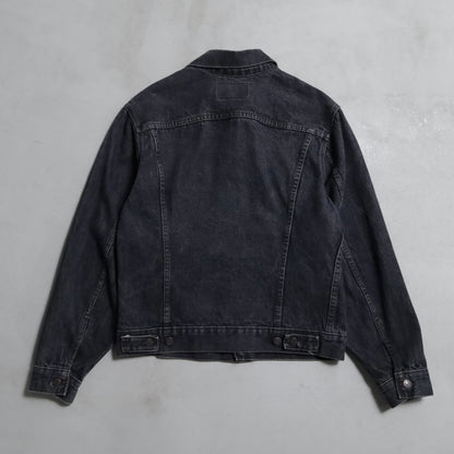 LEVI'S 70506-0259 BLACK DENIM JACKET (SIZE 40/GOOD CONDITION)