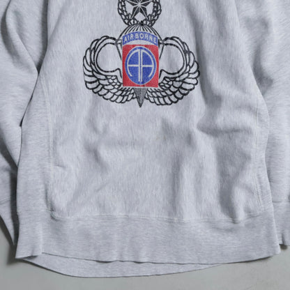 CHAMPION "AIRBORNE" REVERSE WEAVE SWEAT SHIRT (XLARGE/GOOD USED CONDITION)