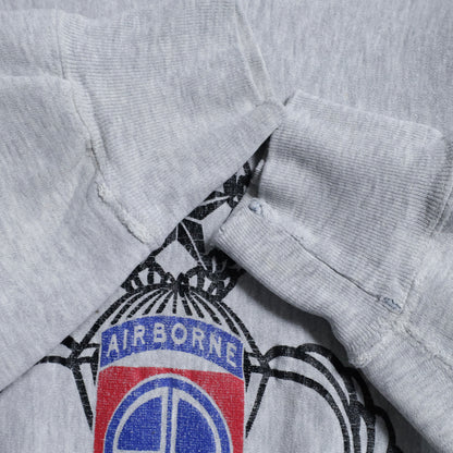 CHAMPION "AIRBORNE" REVERSE WEAVE SWEAT SHIRT (XLARGE/GOOD USED CONDITION)