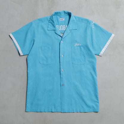 HAMAYA YOKOHAMA "CAMP ZAMA JAPAN" BOWLING SHIRT (GOOD CONDITION)