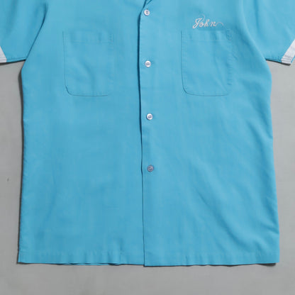 HAMAYA YOKOHAMA "CAMP ZAMA JAPAN" BOWLING SHIRT (GOOD CONDITION)