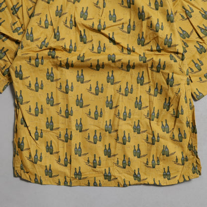 DEAD STOCK KERRYBROOKE BOWLING PATTERN S/S SHIRT (SIZE 18)