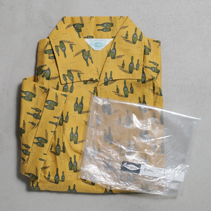 DEAD STOCK KERRYBROOKE BOWLING PATTERN S/S SHIRT (SIZE 18)