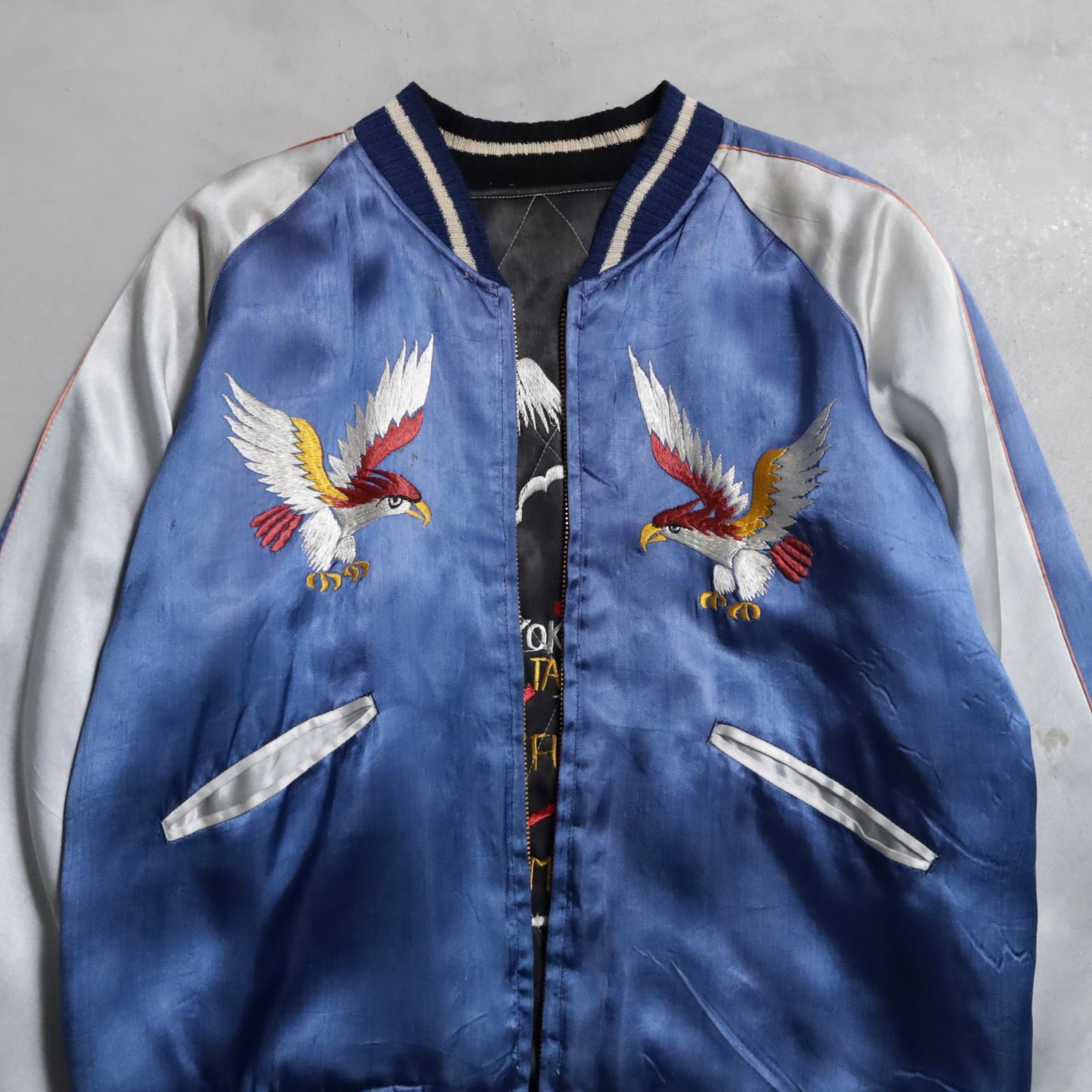 JAPAN SOUVENIR JACKET (SUPER BIG SIZE/GOOD USED CONDITION)