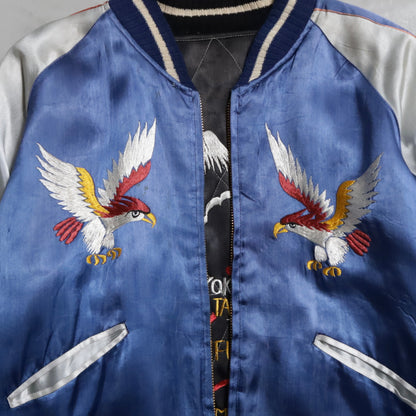 JAPAN SOUVENIR JACKET (SUPER BIG SIZE/GOOD USED CONDITION)