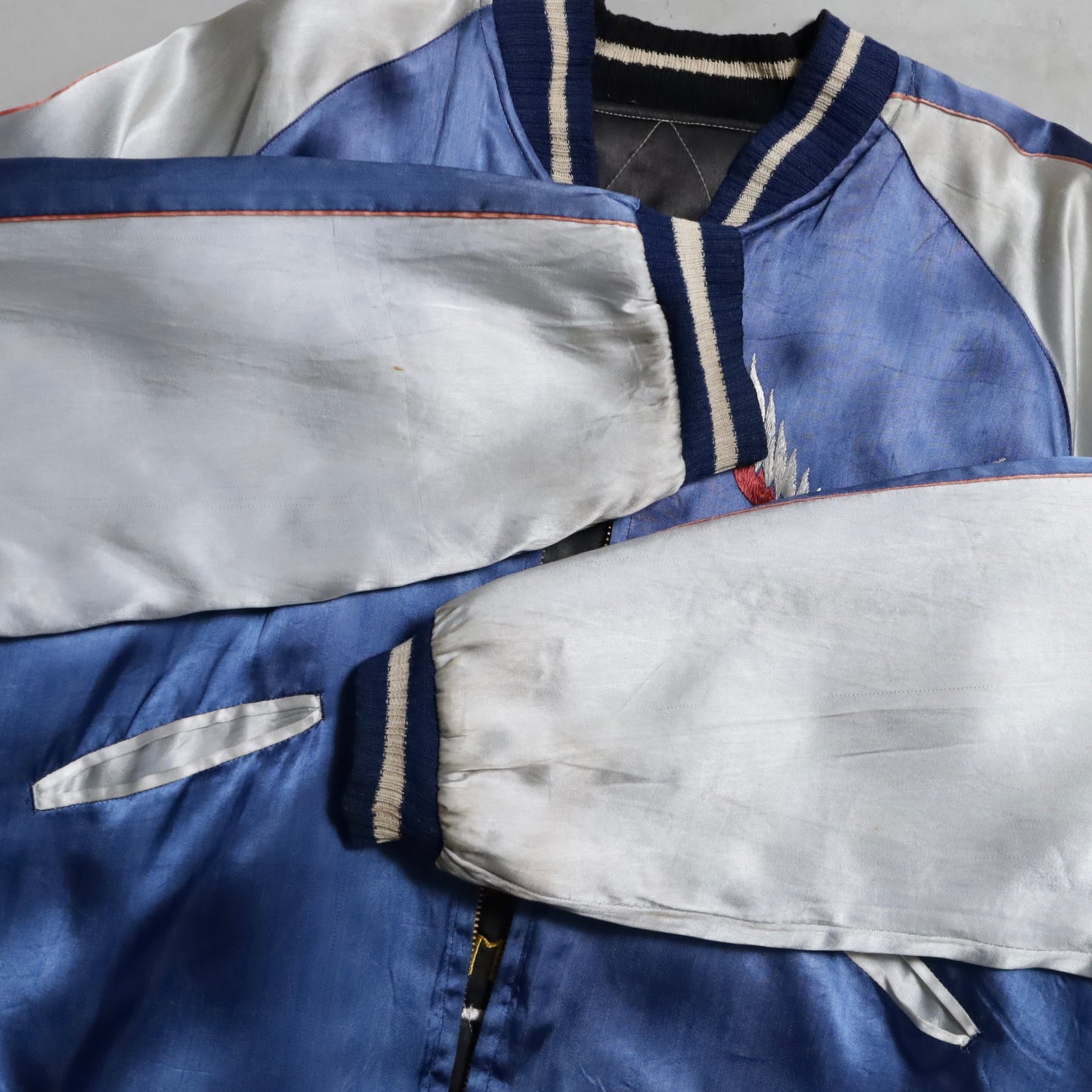 JAPAN SOUVENIR JACKET (SUPER BIG SIZE/GOOD USED CONDITION)