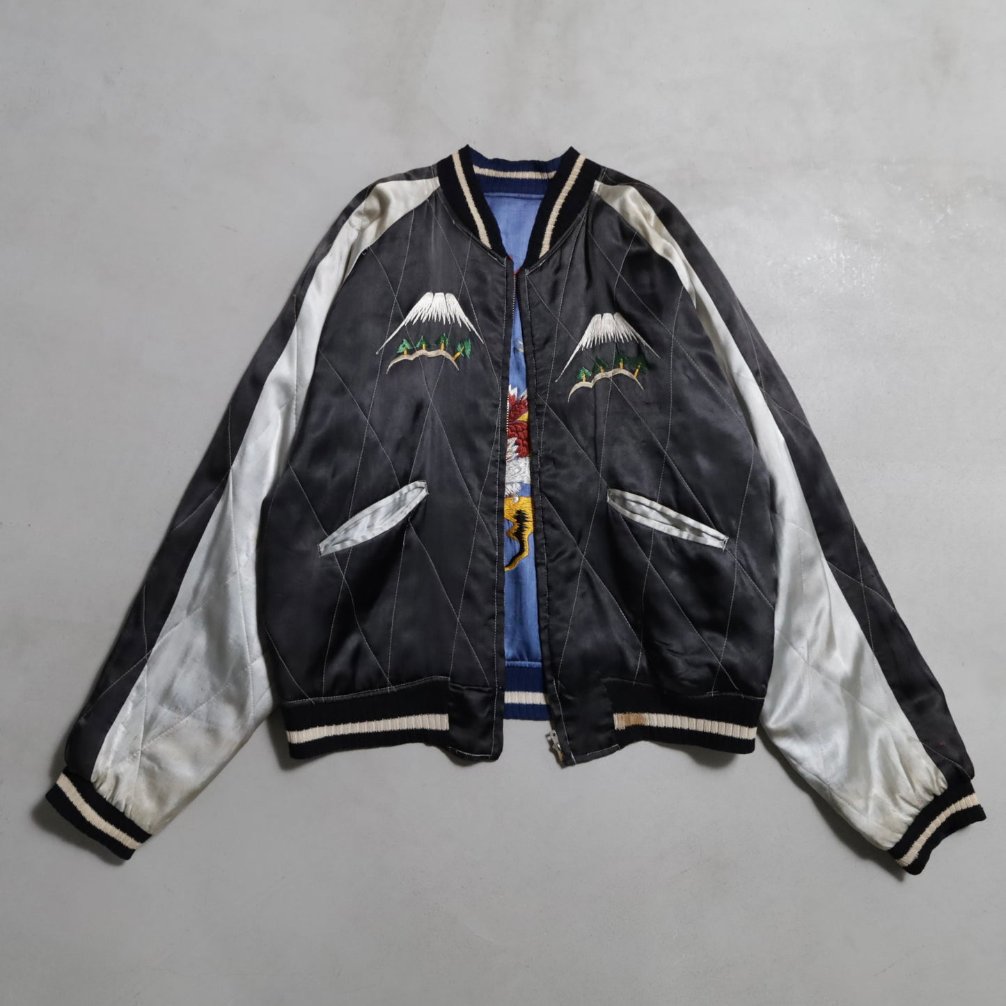 JAPAN SOUVENIR JACKET (SUPER BIG SIZE/GOOD USED CONDITION)