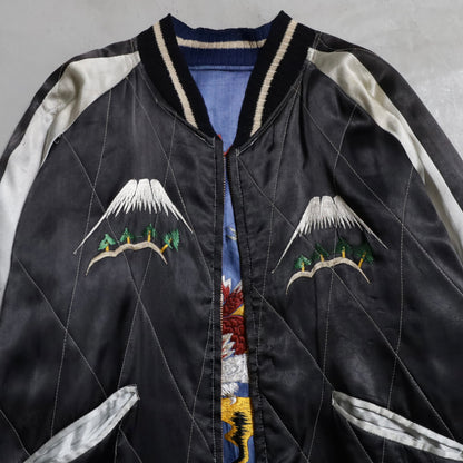 JAPAN SOUVENIR JACKET (SUPER BIG SIZE/GOOD USED CONDITION)