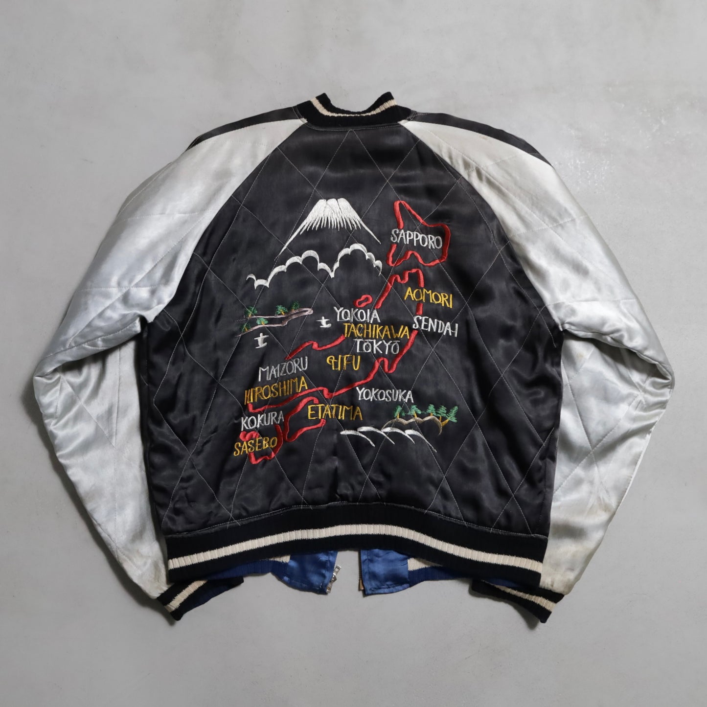 JAPAN SOUVENIR JACKET (SUPER BIG SIZE/GOOD USED CONDITION)